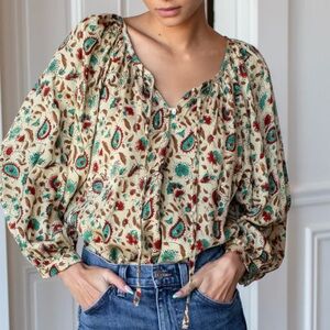 BNWT Emerson Fry Lucy Blouse Size XS